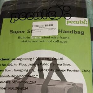 Pecute Soft Teal Small Carrier. Heavy Fabric And Mesh For Air.